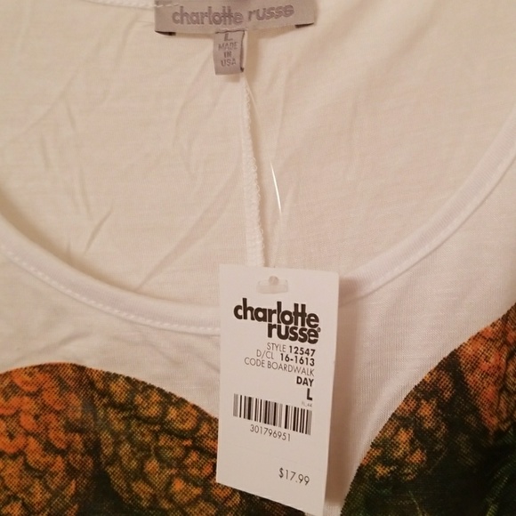 Charlotte Russe High Low Tank - Picture 2 of 5